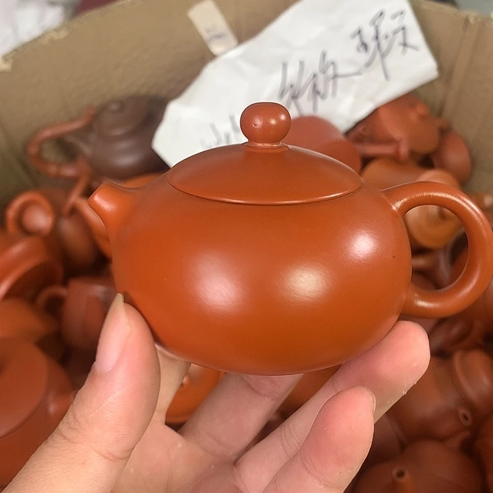 原矿朱泥茶具茶壶家用120