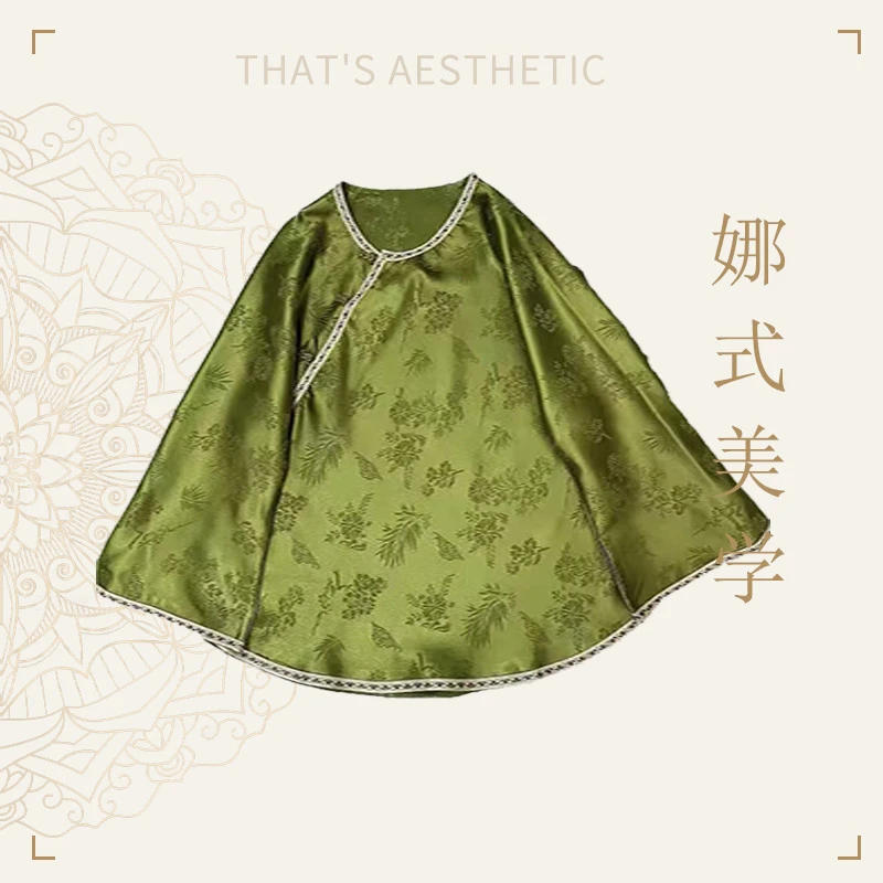 新中式 春季新款紫/红/绿三色可选 花纹提花可单穿上衣SY-25s0002