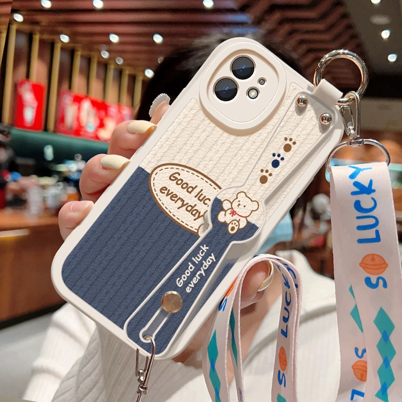 适用iPhone12手机壳苹果12pro斜挎挂绳promax全包保护套mini硅胶