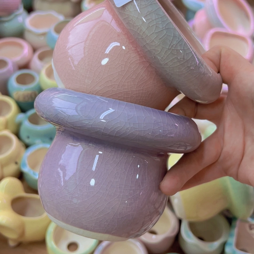 陶瓷花盆当场凑满12包邮