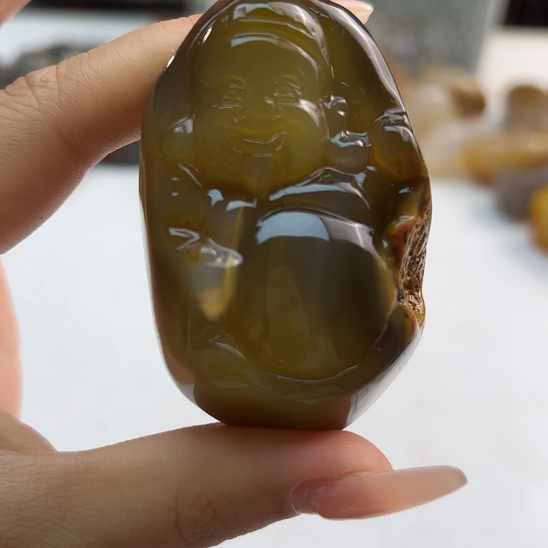 玛瑙/玉髓未镶嵌项链