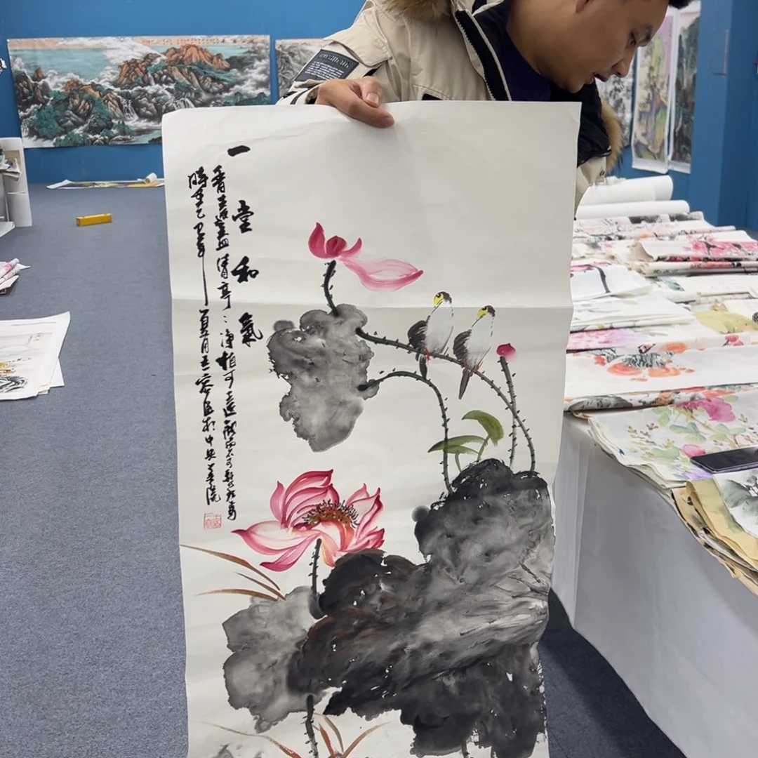 国画国画纯手绘欣赏