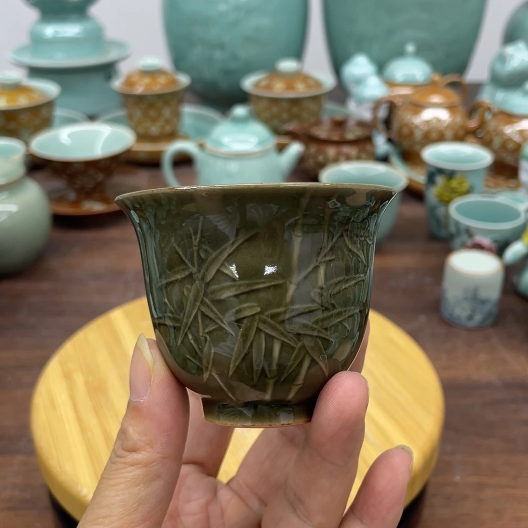 柴烧微瑕特价福利青瓷