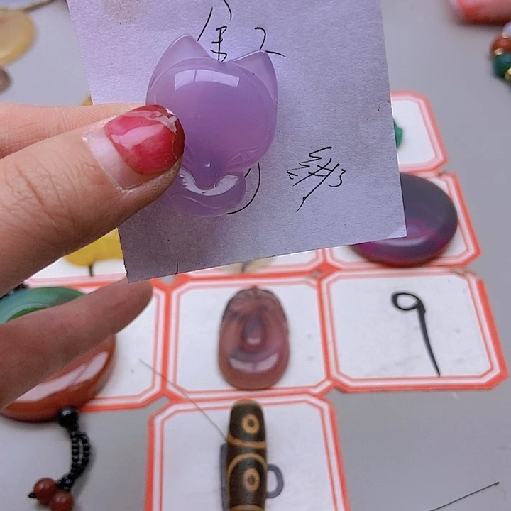 【闪购商品】玛瑙/玉髓珠宝半成品未镶嵌金*