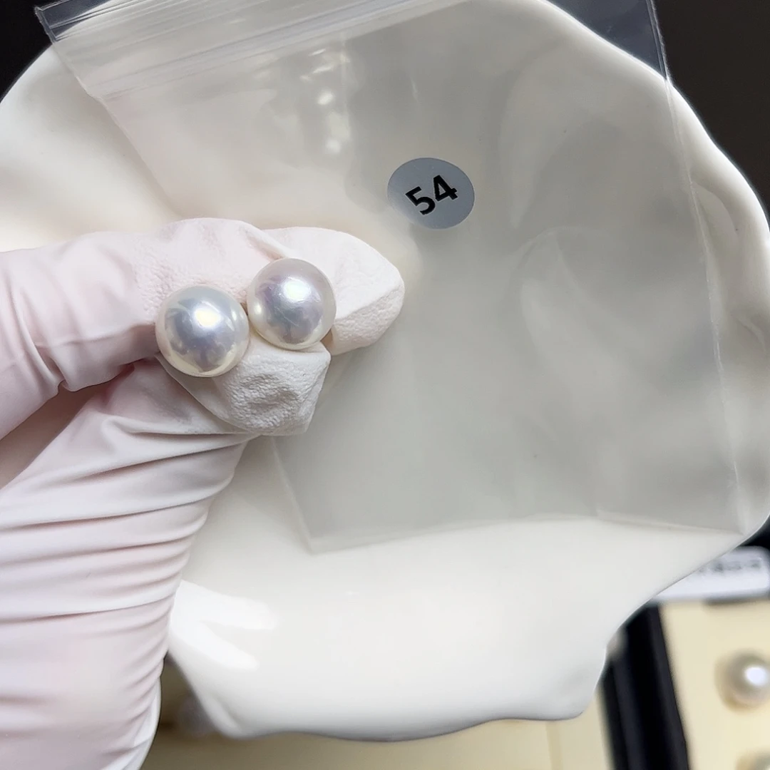 ****音耳饰银S925镶嵌淡水珍珠