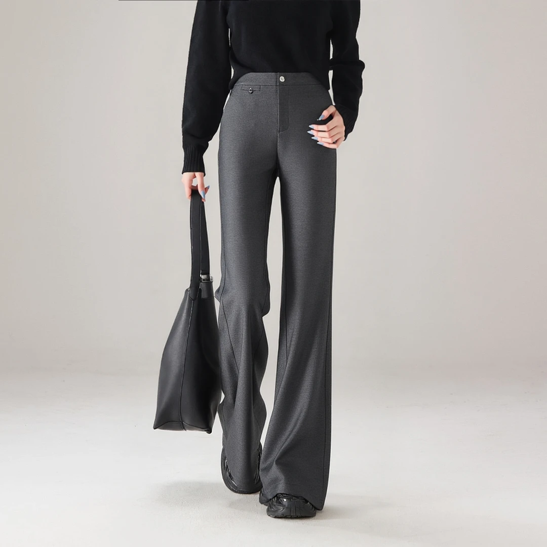 【加绒加厚】优雅新款气质时尚大气减龄收腰显瘦休闲裤M-3XL-29128