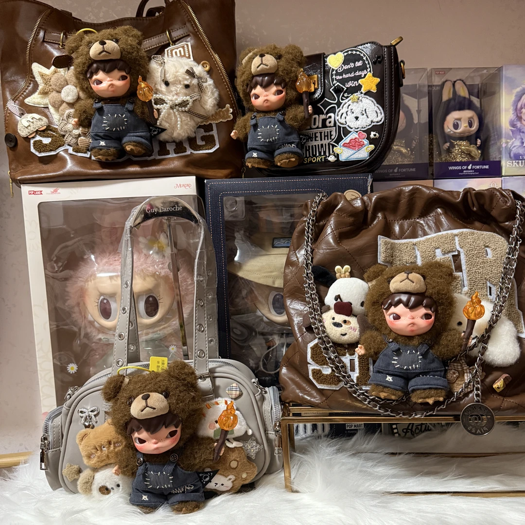 潮流百搭原创手工潮玩设计毛绒娃包/ip集合
