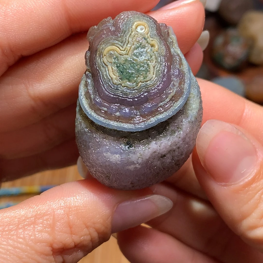 未镶嵌玛瑙/玉髓珠宝半成品