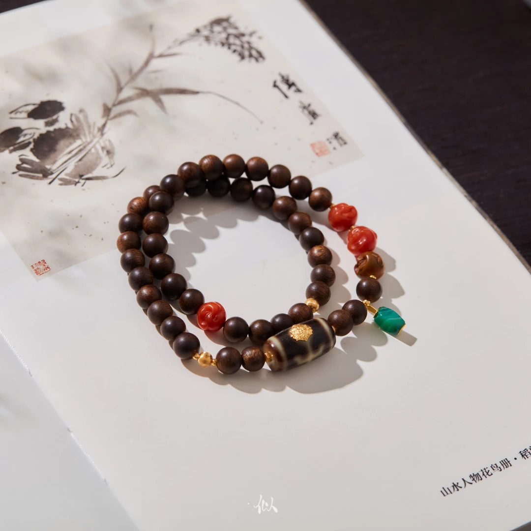 【佑谦】·似梓珠宝· 沉香手串 SZCC2402677