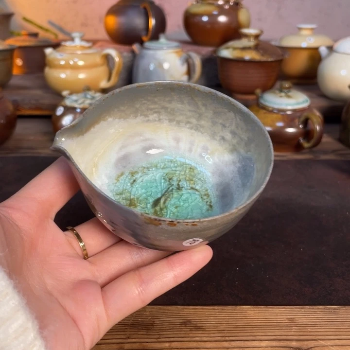 Y**i柴烧 公道杯 78 微瑕不退不换