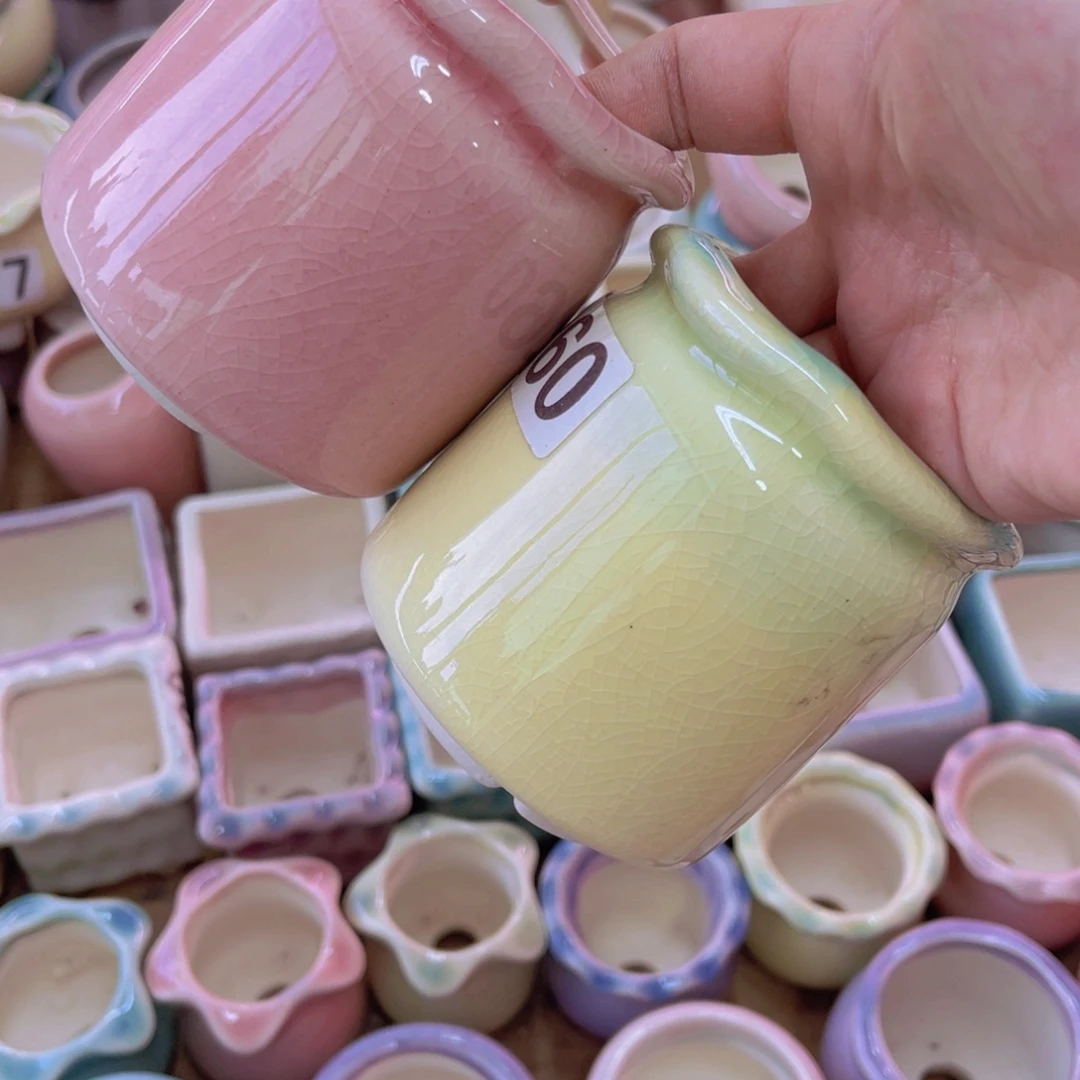 陶瓷花盆当场凑满12包邮