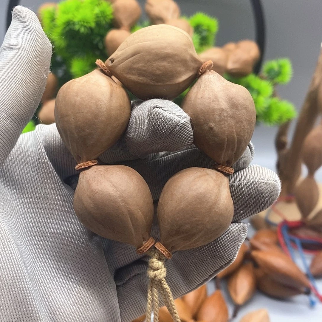 橄榄核手串手捻铁核
