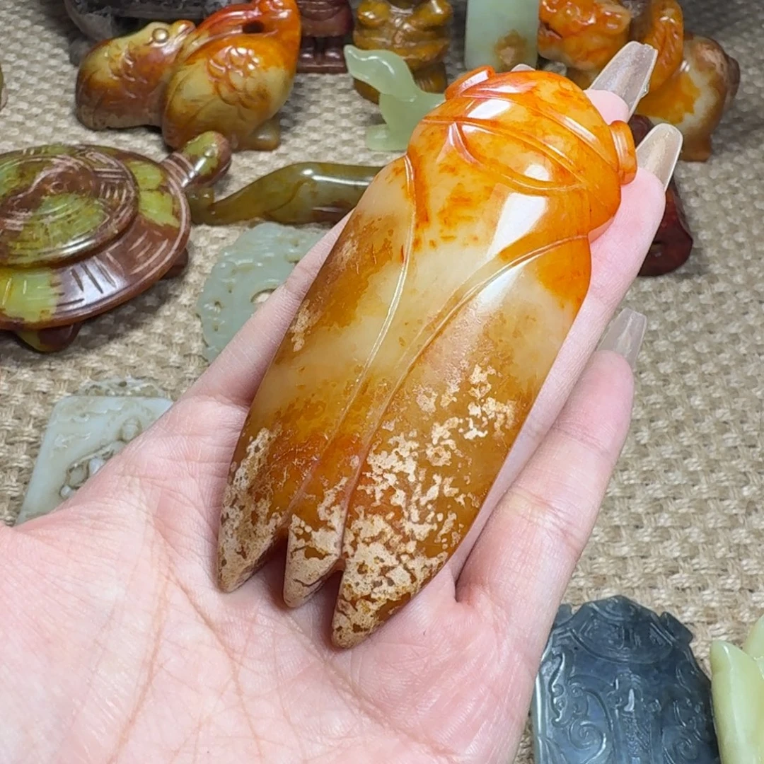 白玉菩提吊坠挂件