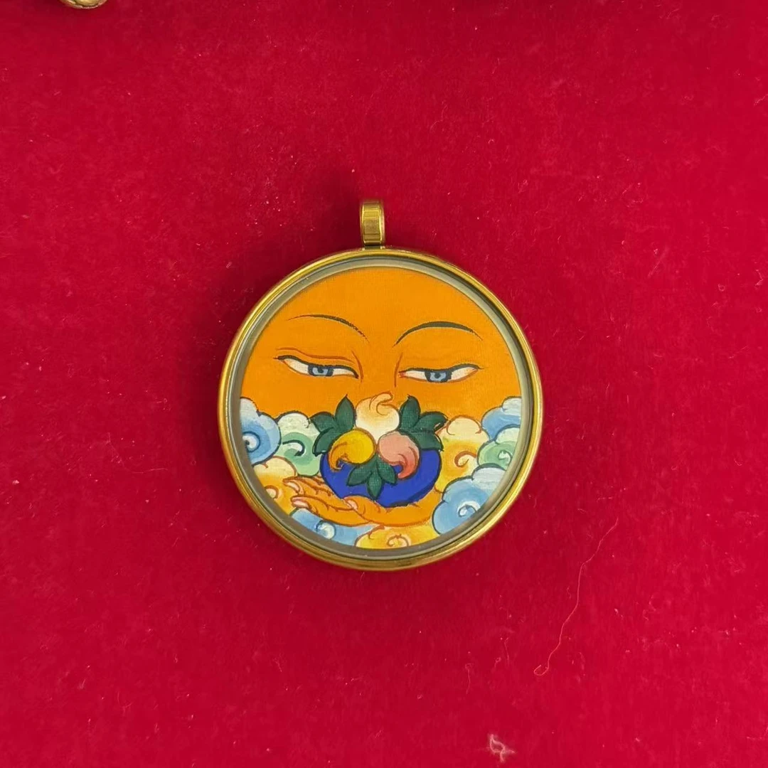 阿老师热贡纯手绘
