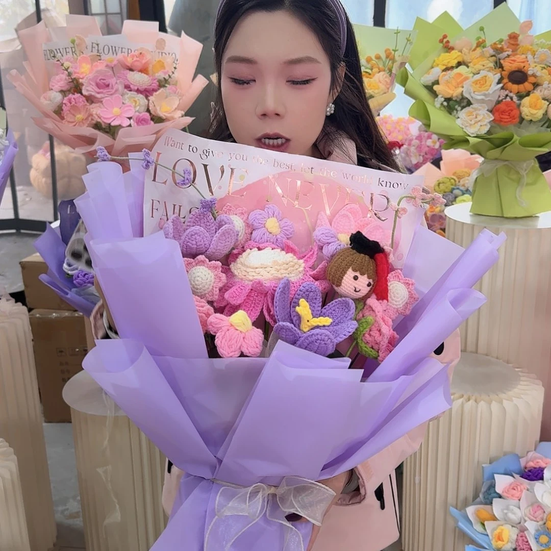 非遗手工花束，孤品清仓
