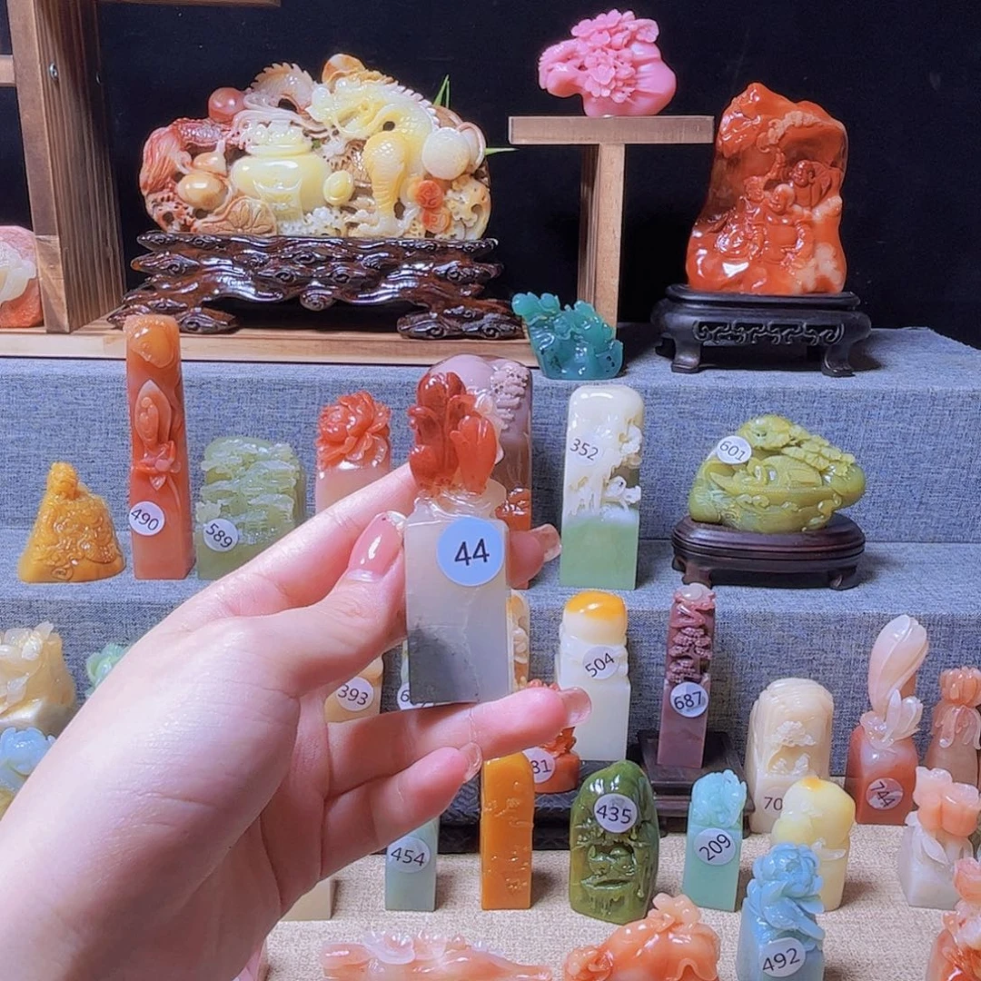 昌化石印石寿山石印章
