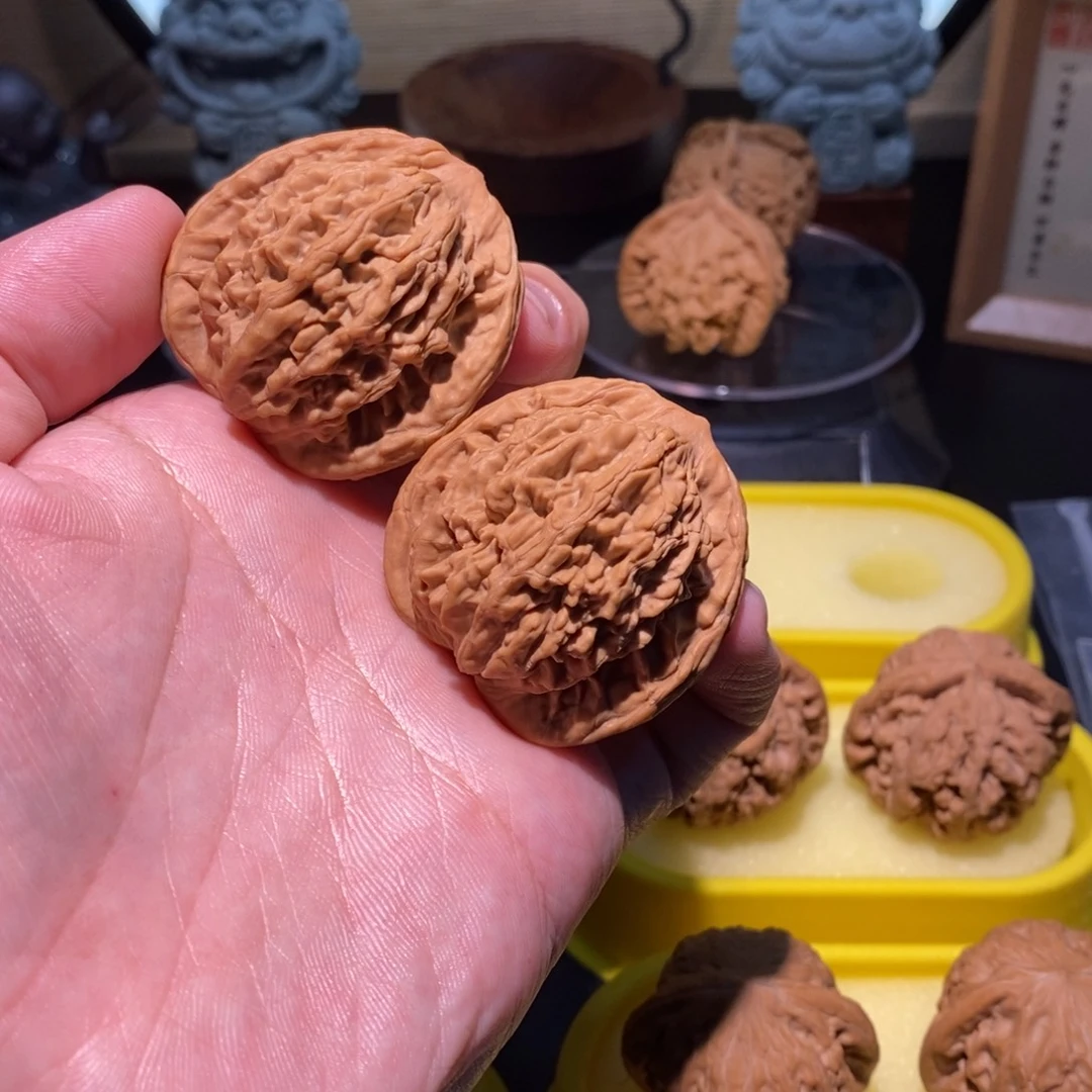 小***鱼核桃全品货头麦穗虎头42
