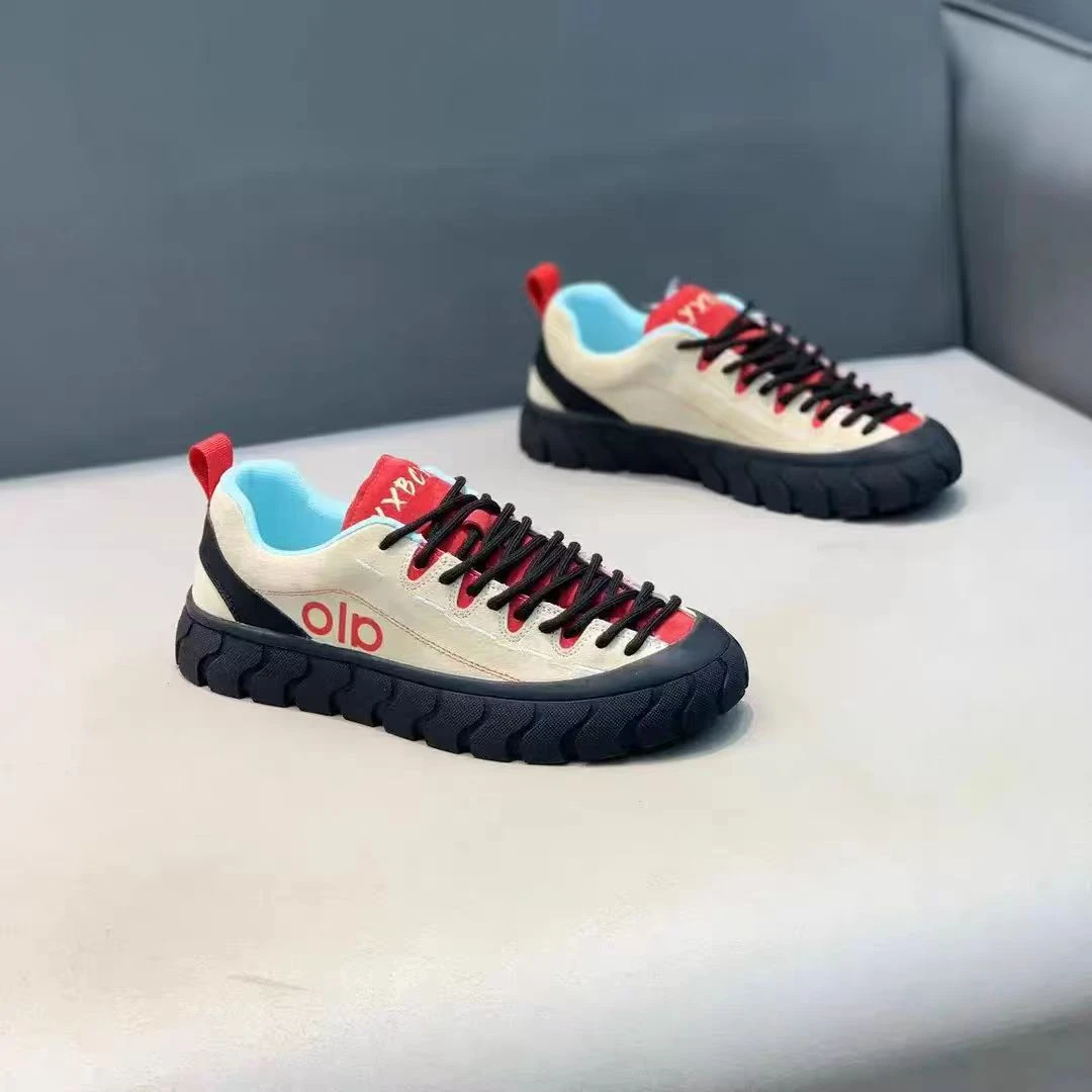 秋季新款时尚男士休闲潮鞋软底舒适网红爆款拼色低帮运动休闲男鞋