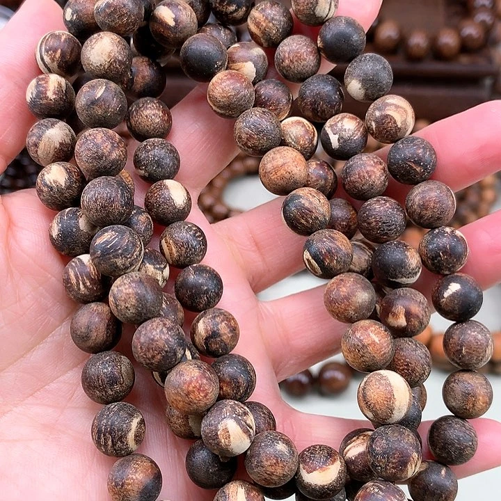 【闪购商品】贡木其他印贡火焰龙虎皮1.0*108粗磨