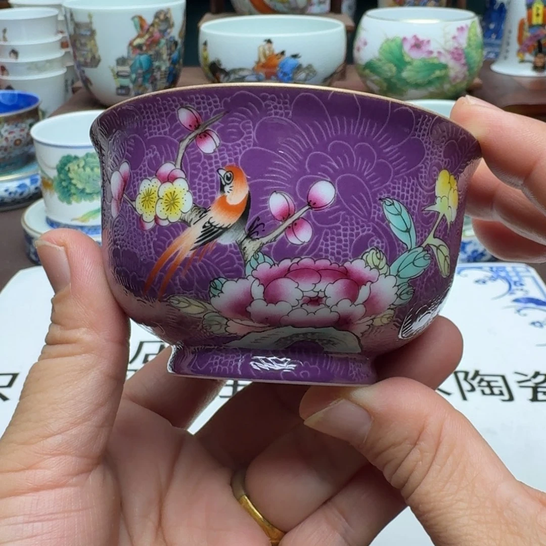 景德镇手工手绘展示