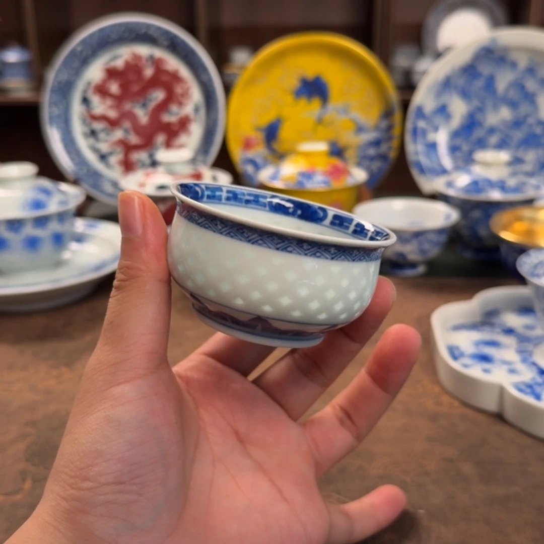 纯手工手绘陶瓷茶具