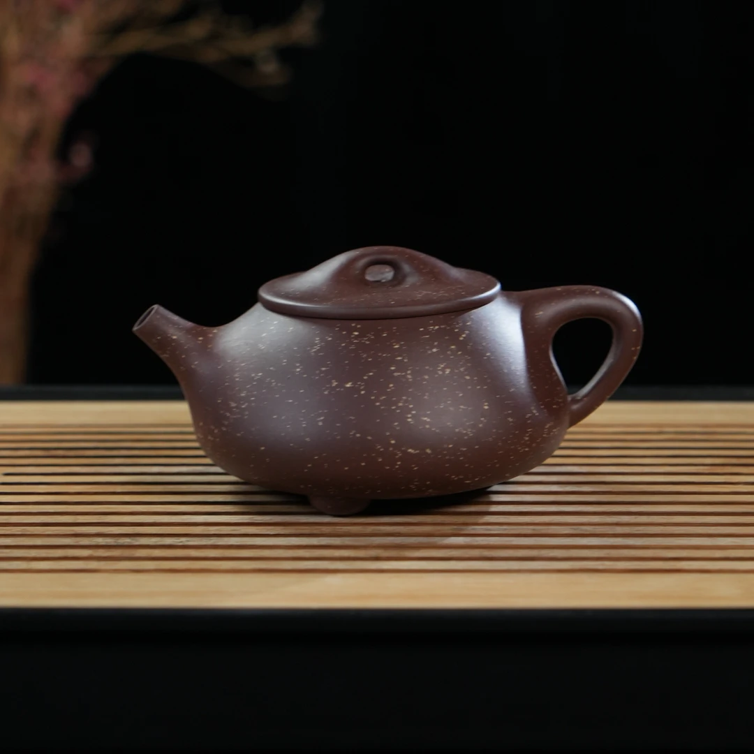 GS20-092   宜兴手工紫砂   景舟石瓢