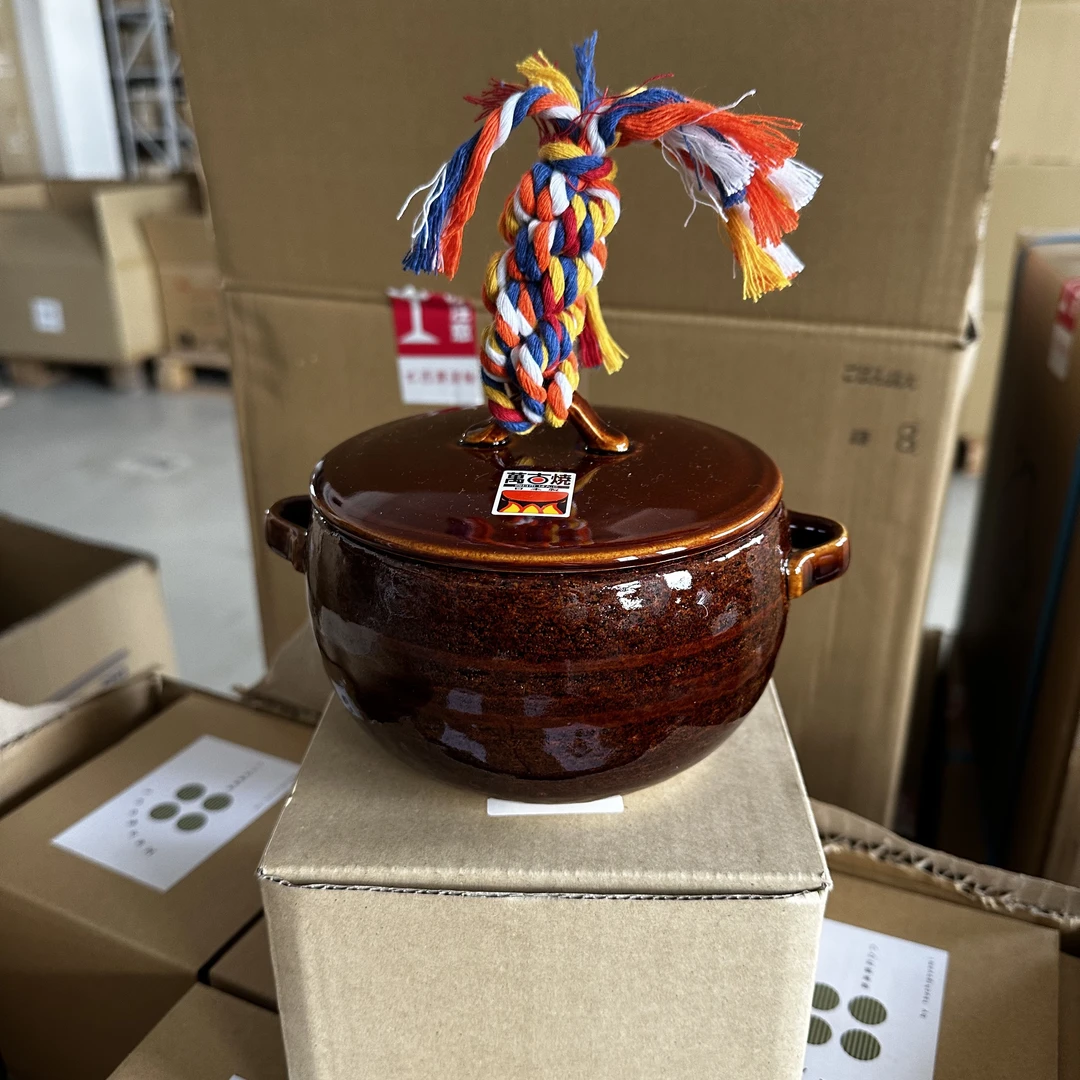 【一人食小锅】日本原装进口万古烧土锅小砂锅煲仔饭锅汤锅煲