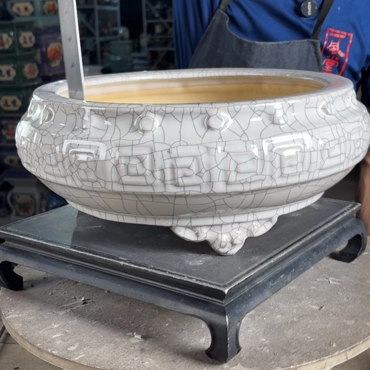 一风堂石湾花盆 内28*11