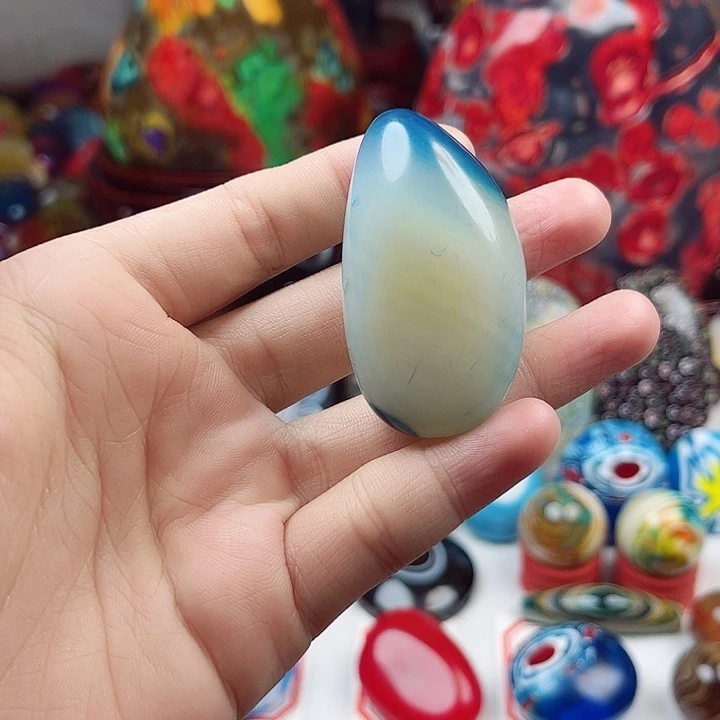 玛瑙/玉髓未镶嵌耳环