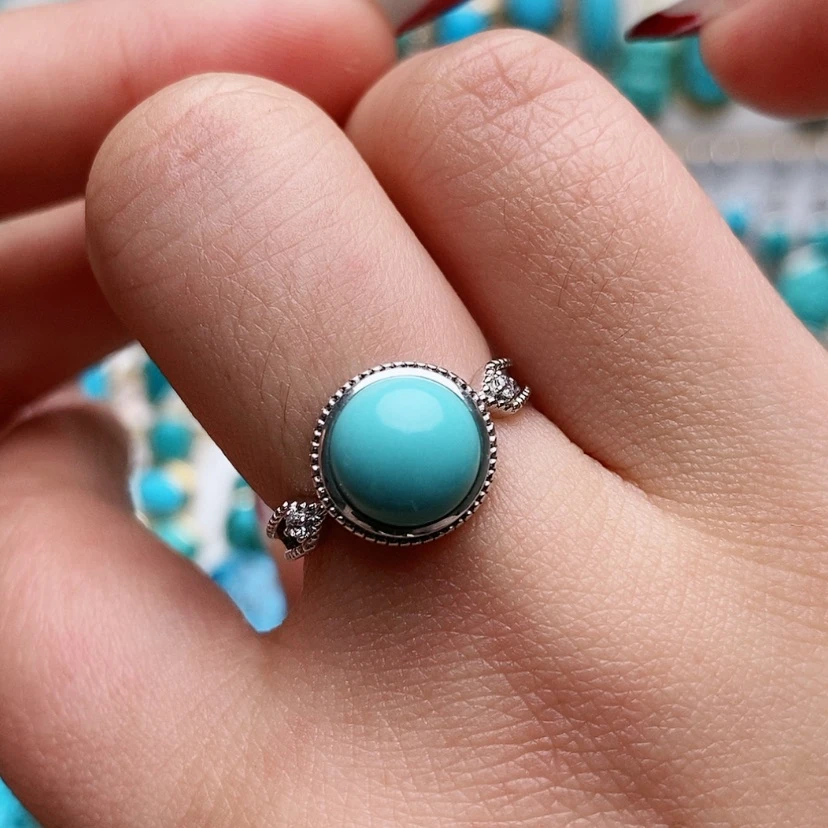 【闪购商品】绿松石珠宝奇石银S925镶嵌