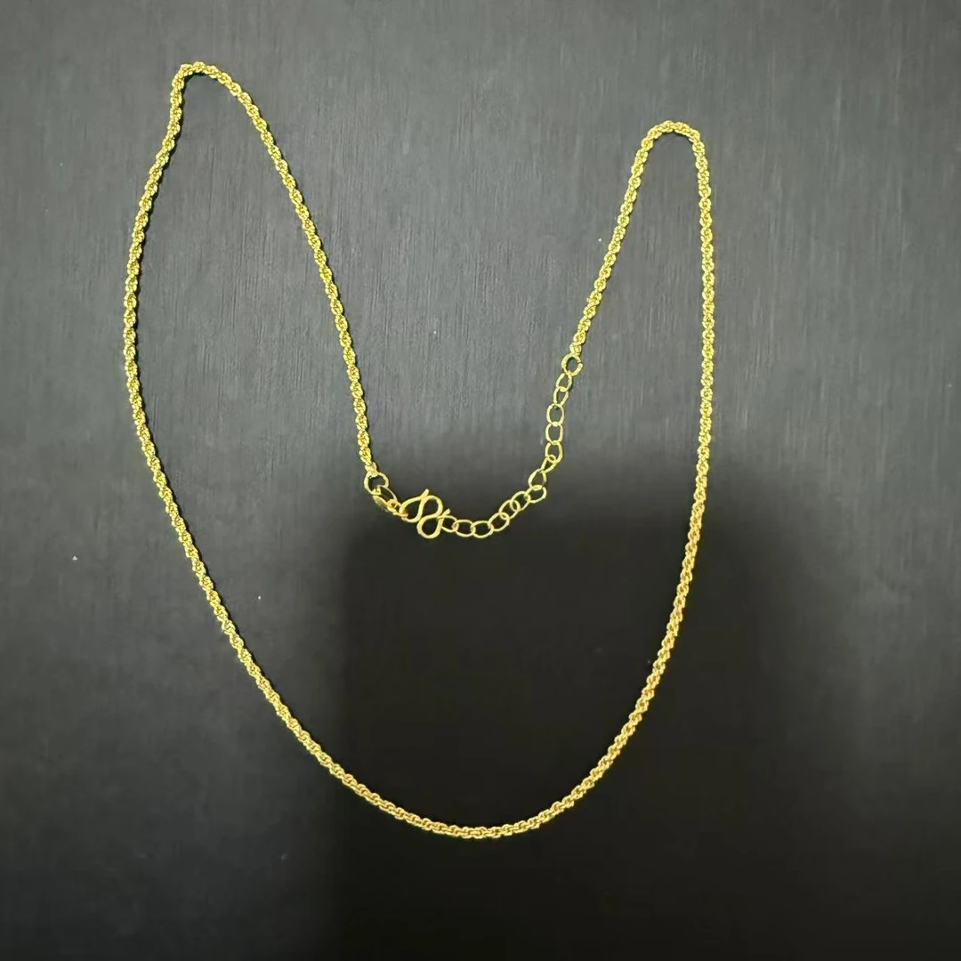 链子足银 收藏级轻奢时尚气质简约精致项链Fxk11224