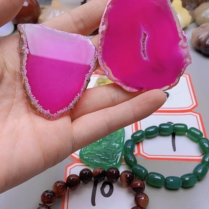 【闪购商品】未镶嵌玛瑙/玉髓珠宝半成品雨***香