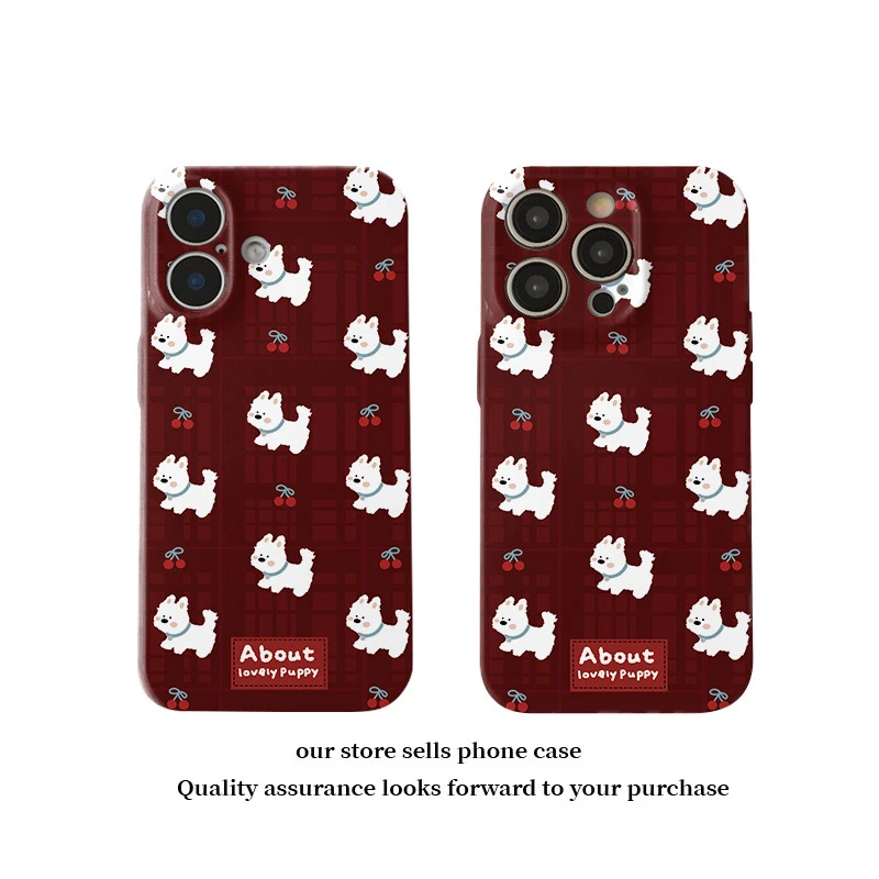 西高地狗磁吸菲林二合一手机壳16适用于15ProMax保护14防摔13