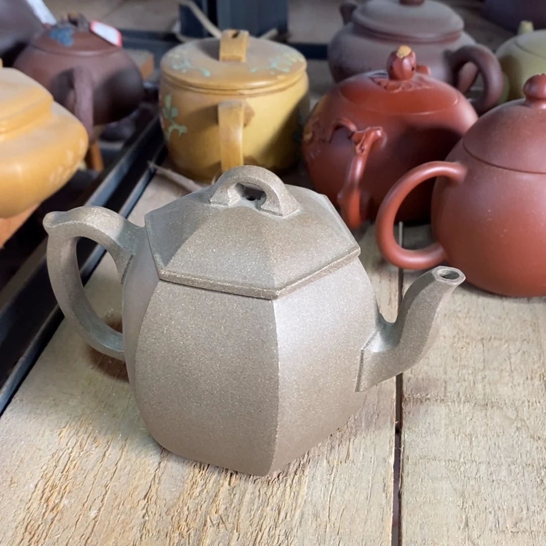 茶壶紫泥原矿手工153