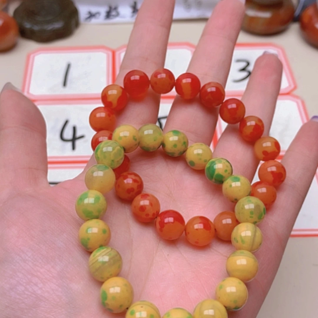 【闪购商品】玛瑙/玉髓未镶嵌珠宝半成品江**色