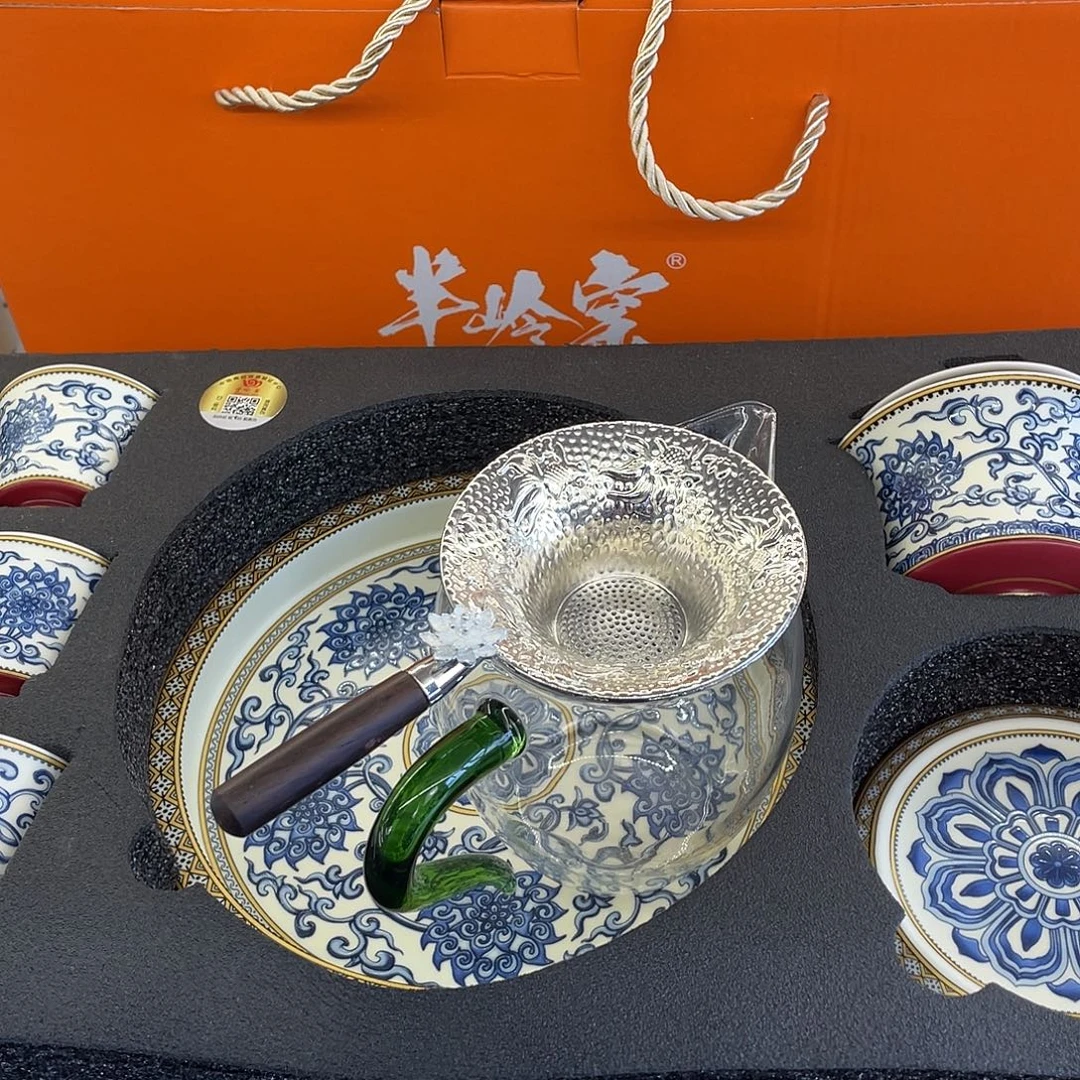 陶景德陶瓷盖碗茶具