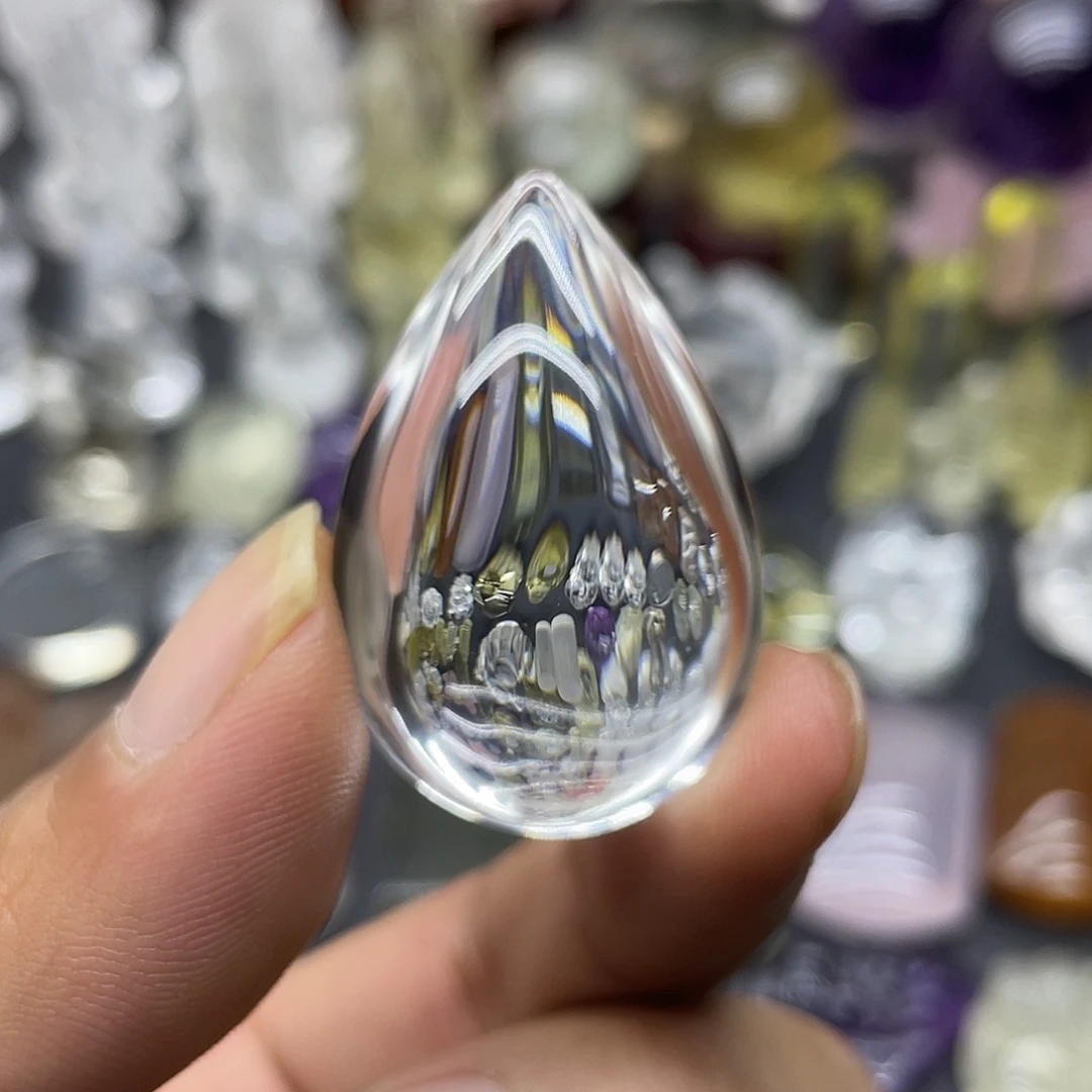 水晶未镶嵌颈饰挂件