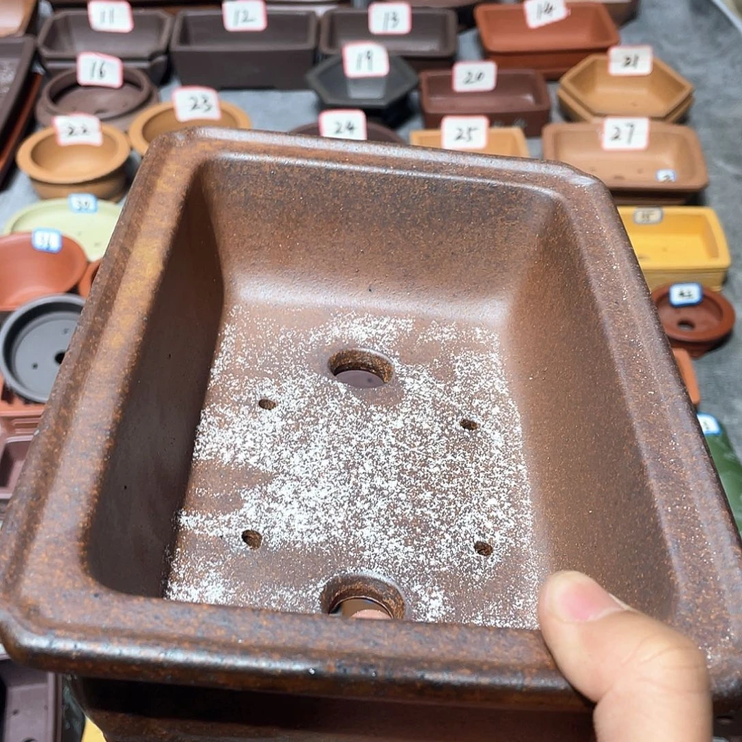 七**光紫砂小盆20.5*13*5