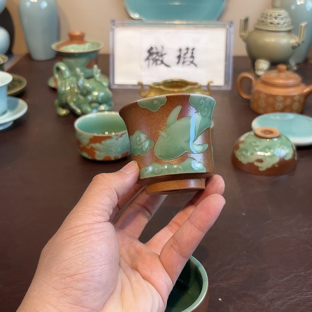 瓷片龙泉青瓷福利青瓷