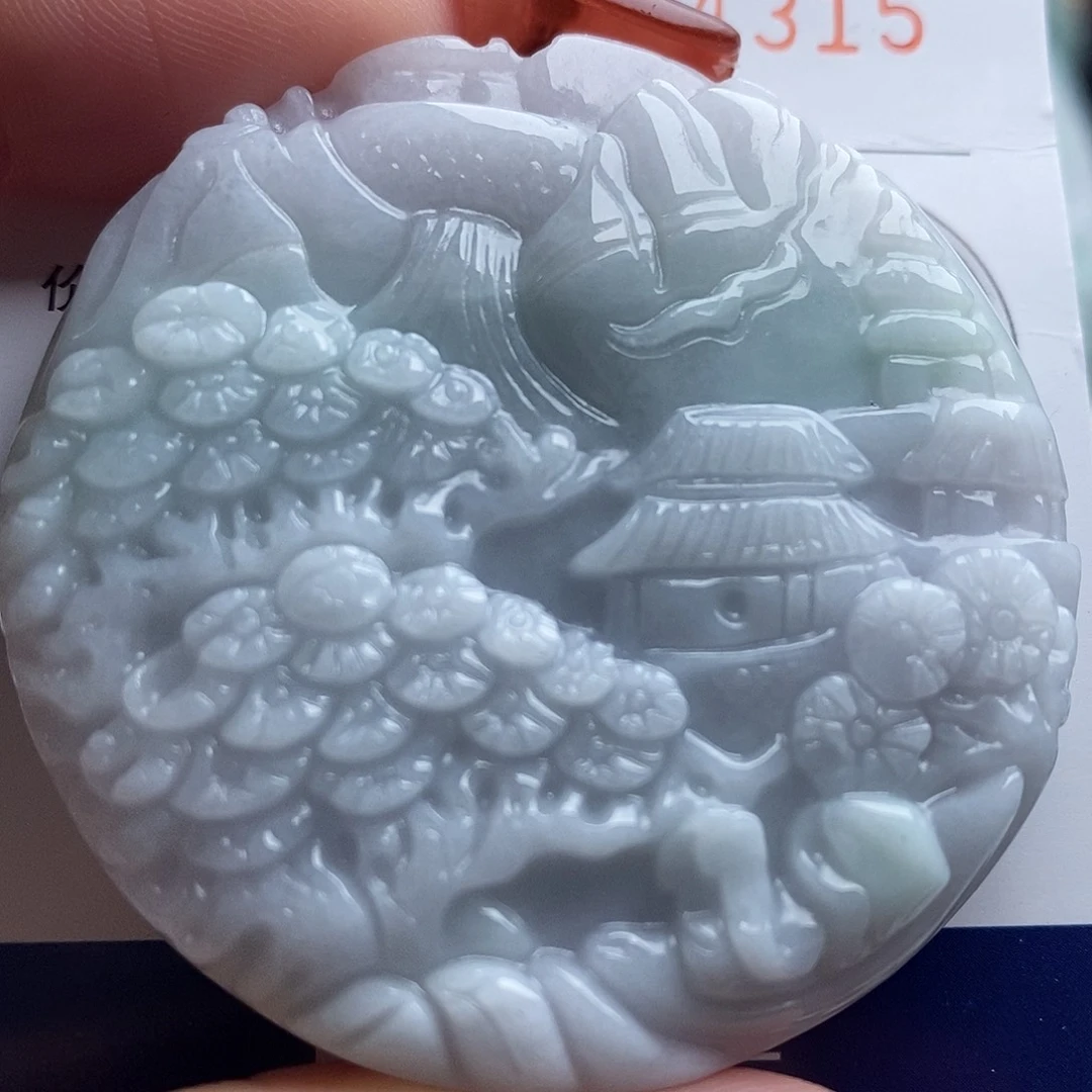 翡翠吊坠(不含链)未镶嵌