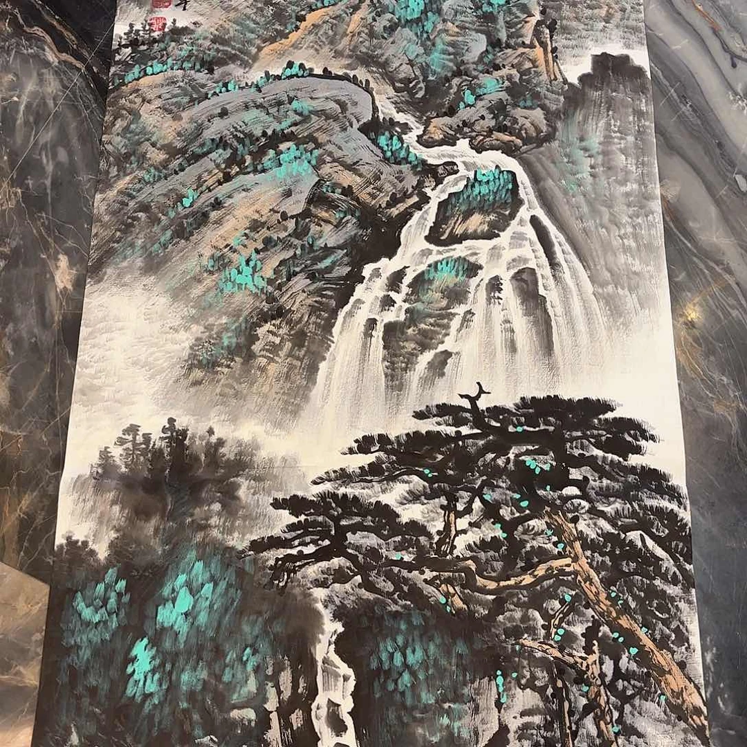 横款精品书画作品