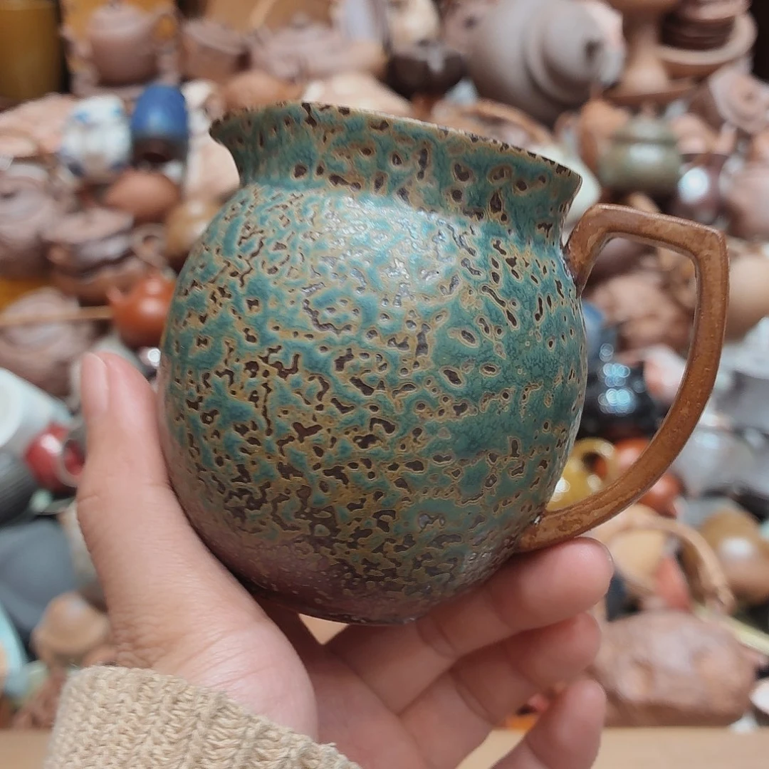 瓷器柴烧老岩泥茶器皿