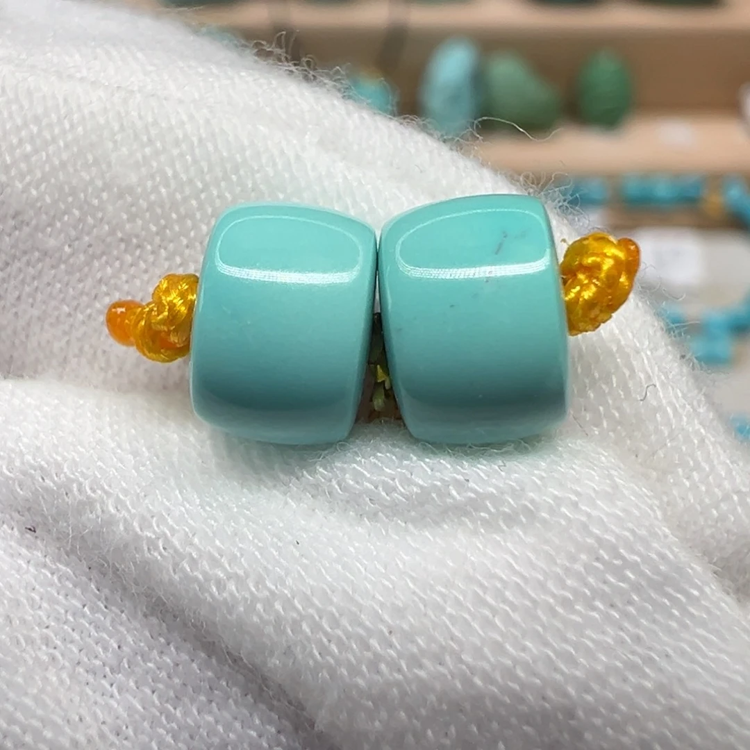 绿松石未镶嵌配饰7.2mm