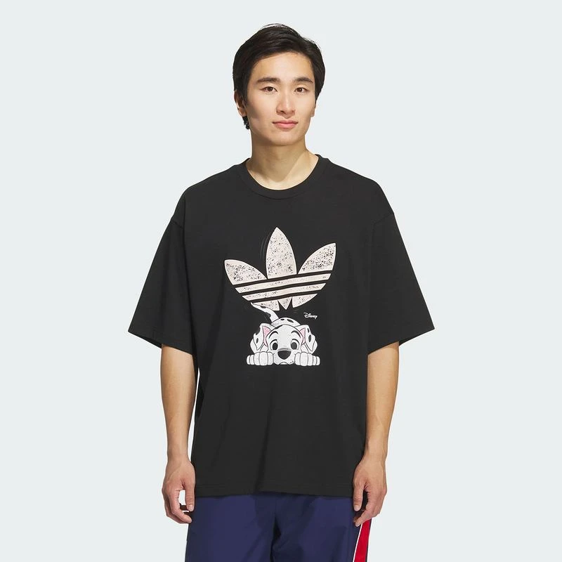 阿迪达斯 （adidas）夏日新品迪士尼联名款纯棉运动短袖T恤KG6684