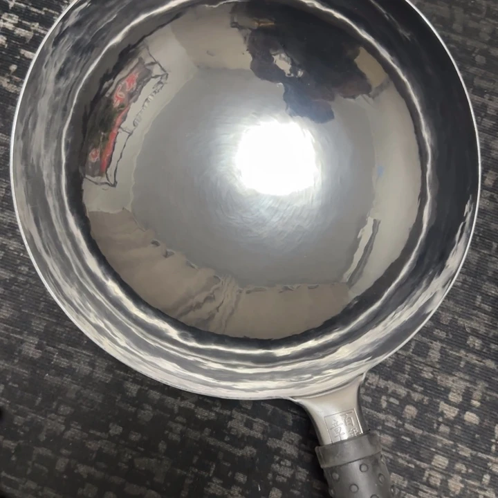 球***果熟铁手工锻打铁锅32