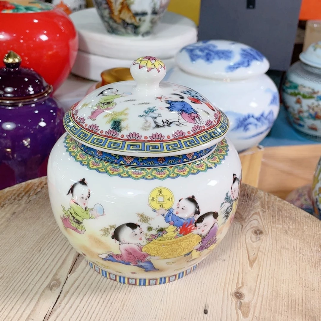 【闪购商品】罐陶瓷茶叶罐密封罐