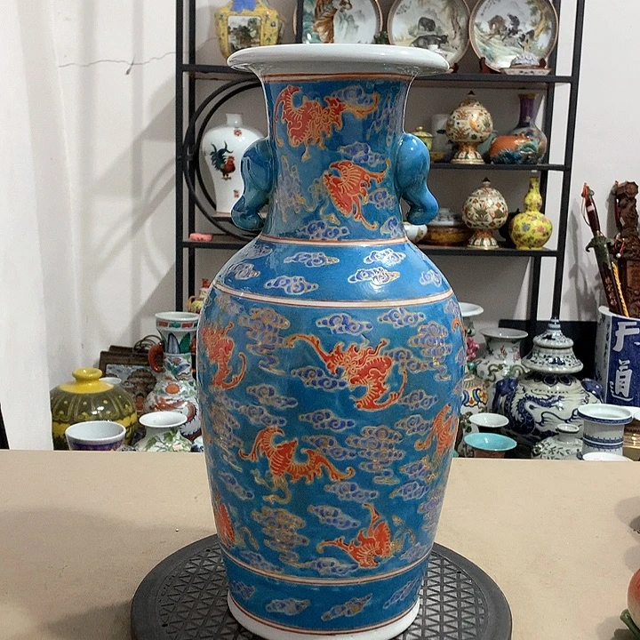 陶摆件博古架陶瓷摆件