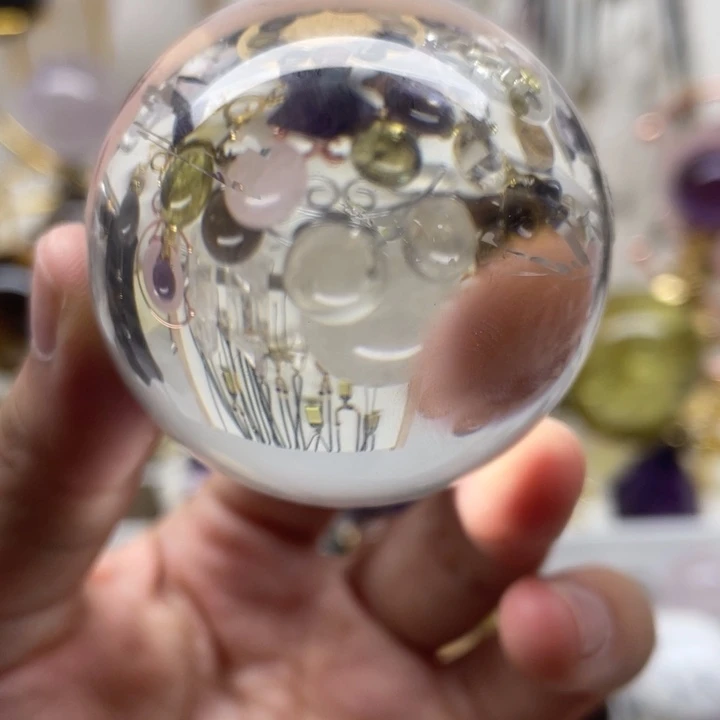 水晶珠宝半成品未镶嵌