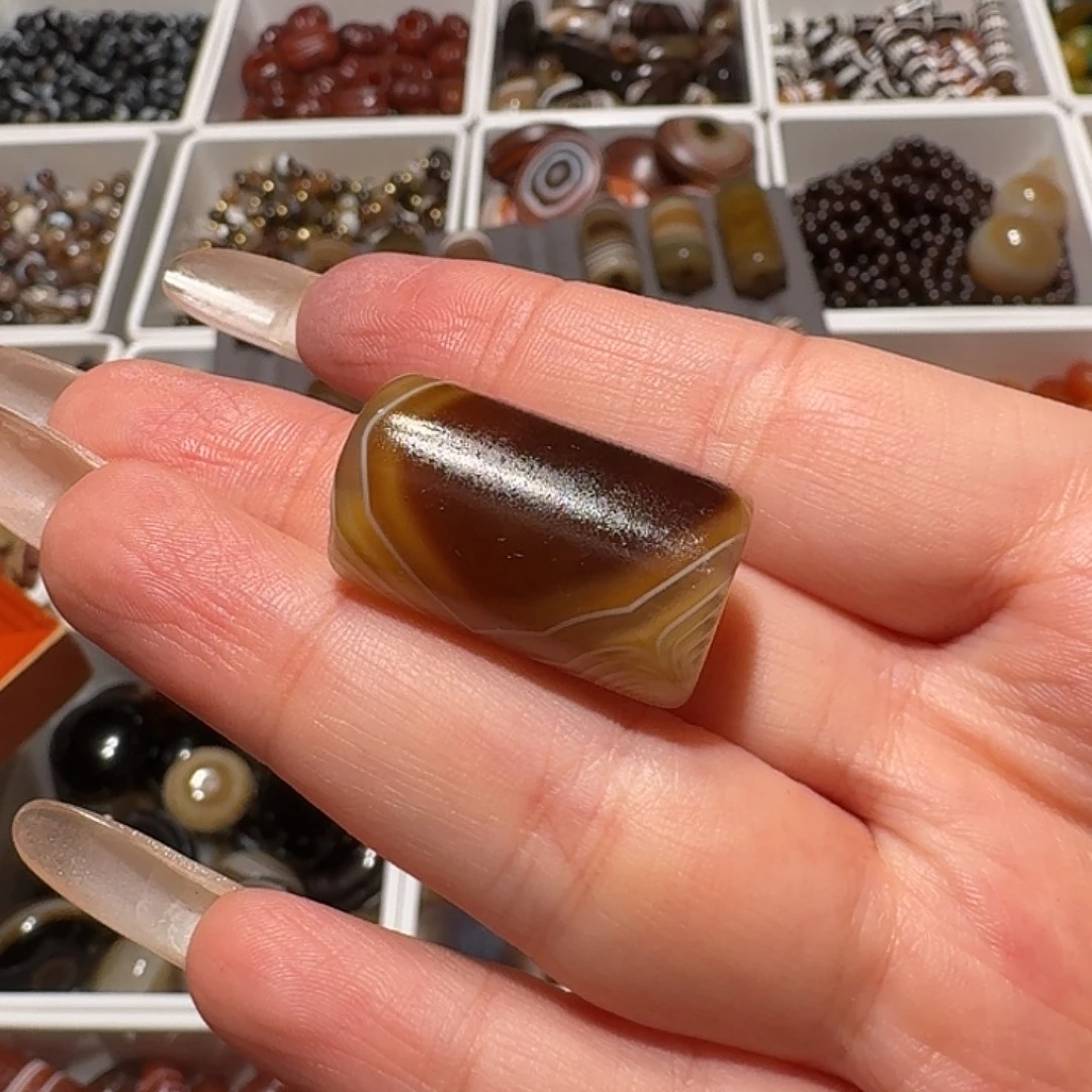 玛瑙/玉髓合金颈饰