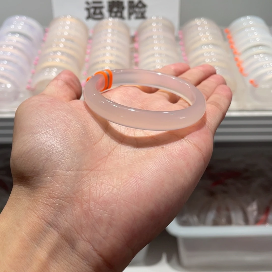 玛瑙/玉髓手镯未镶嵌双****李54